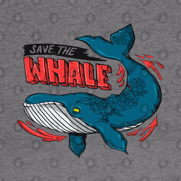 SAVE THE WHALE by THEIDEASTUDIO